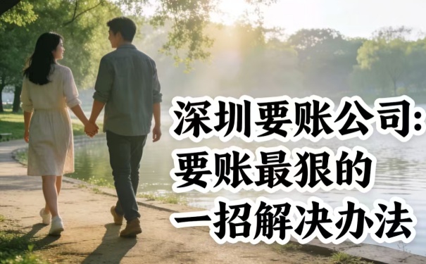 深圳要账公司:要账最狠的一招解决办法