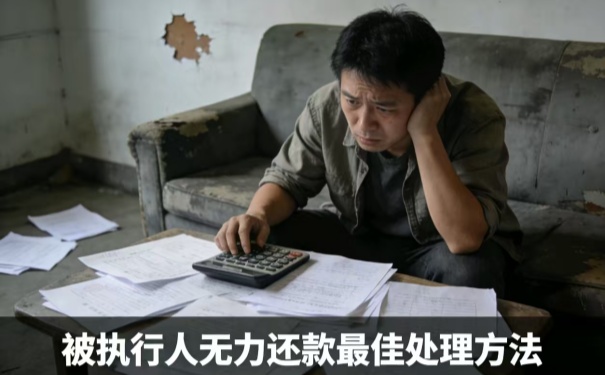 被执行人无力还款最佳处理方法