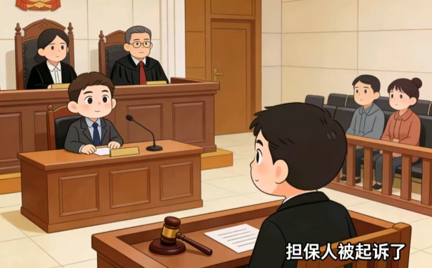 担保人被起诉了怎么办