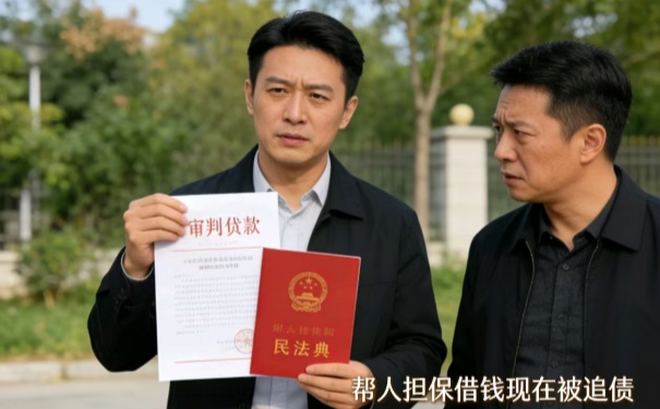 帮人担保借钱现在被追债